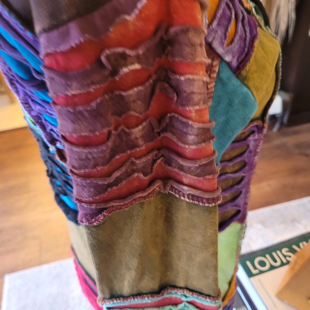 Rising International Multicolor Patchwork Utility… - image 5